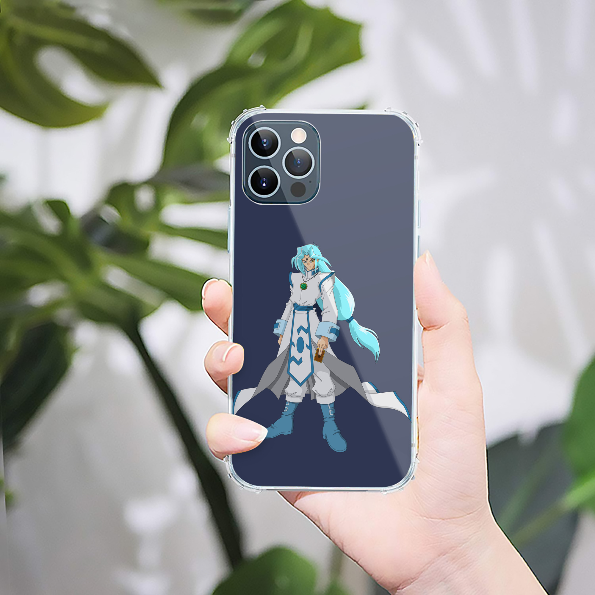 （画像用） 遊☆戯☆王 Yu-Gi-Oh! 【iPhone 12シリーズ対応】透明スマホケース（クリアソフトケース）